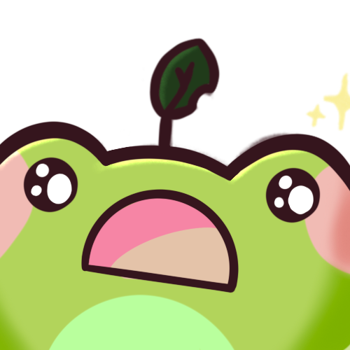frog amazed